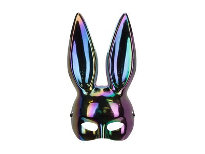 Kaninmask Svart