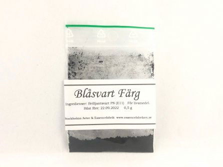 Livsmedelsfärg - Blå/Svart