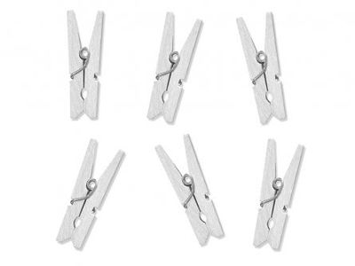 Klädnypa - Vit - 10pack