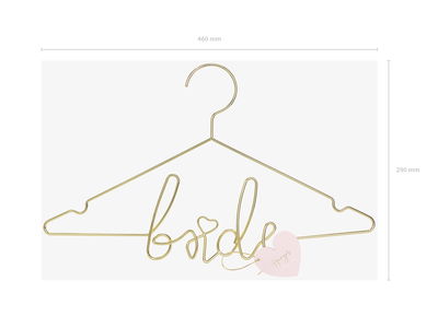 Klädhängare Bride Guld