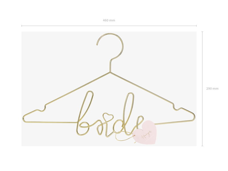 Klädhängare Bride Guld