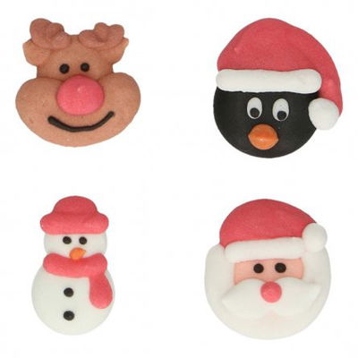 Sockerdekorationer - Christmas - FunCakes
