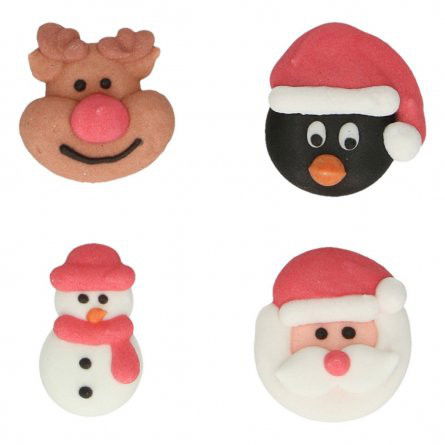 Sockerdekorationer - Christmas - FunCakes