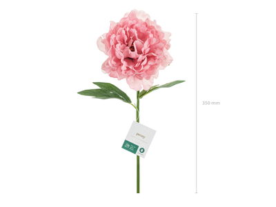 Konstgjord Blomma Pion Rosa