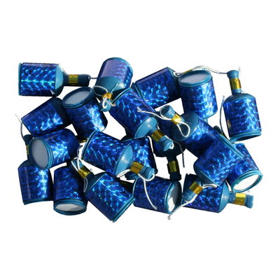 PartyPoppers Blå 20 pack