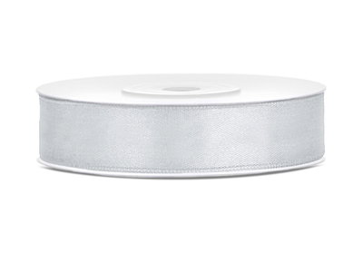 Satinband Silver