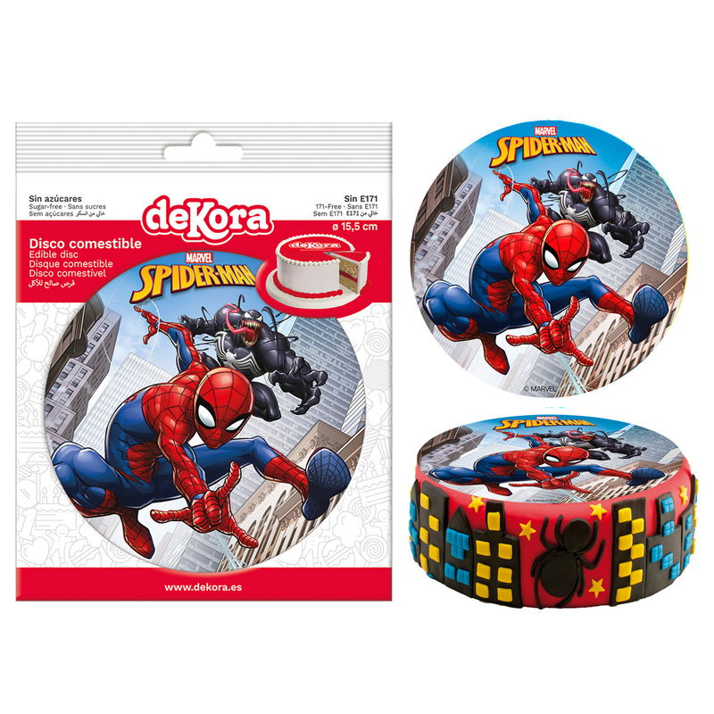 Spiderman Tårtbild 15.5cm