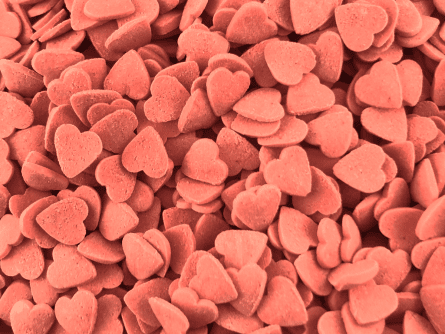 Bröllopsris - Röda - Hjärtan - 250g