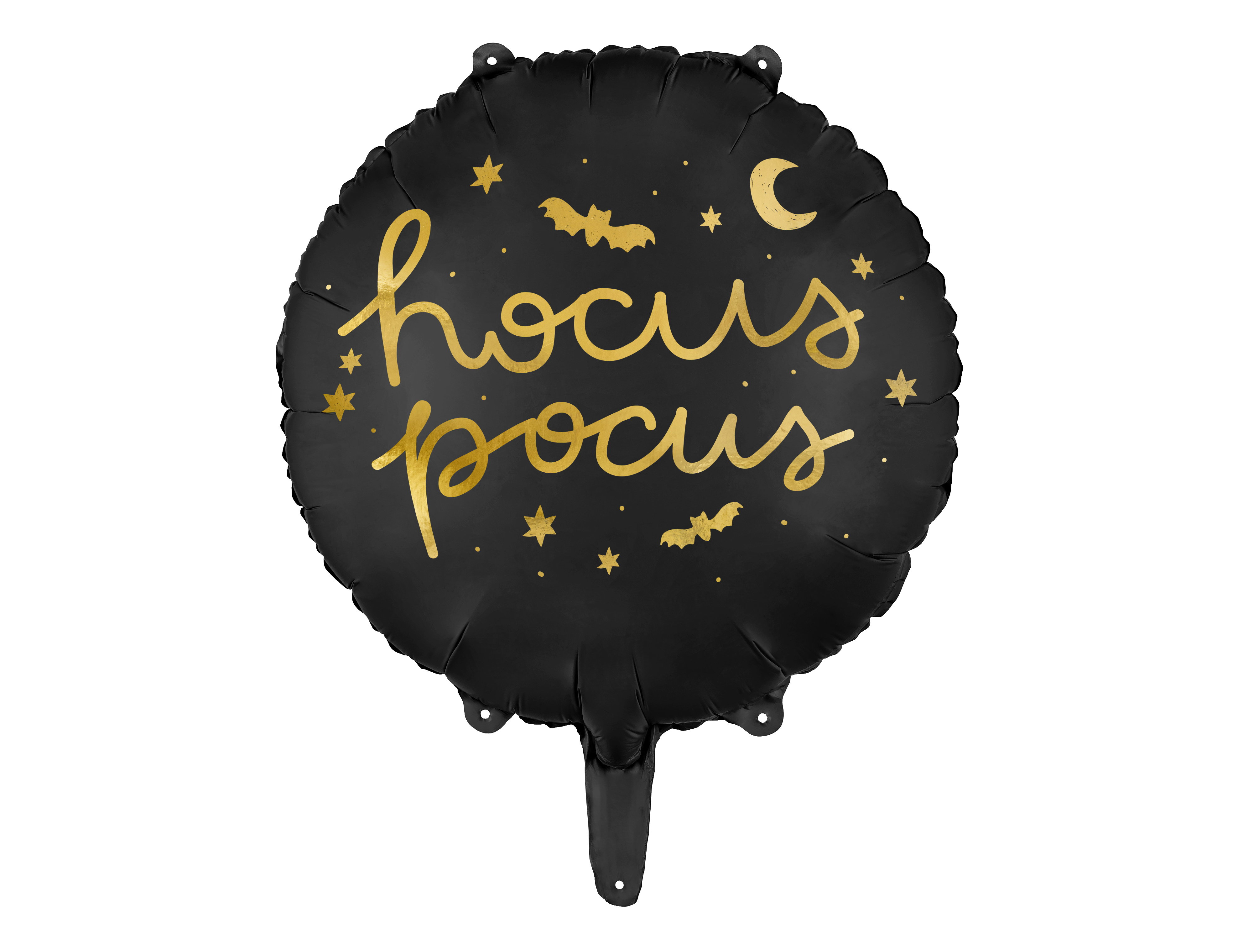 Halloween Ballong Hocus Pocus Svart