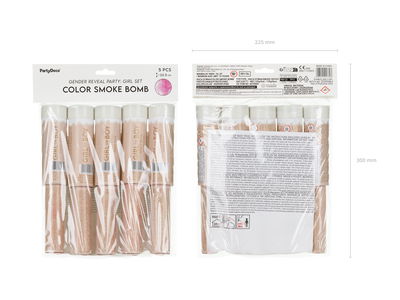 Rökfackla It's a Girl Rosa