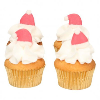 Sockerdekorationer - Tomteluvor - FunCakes