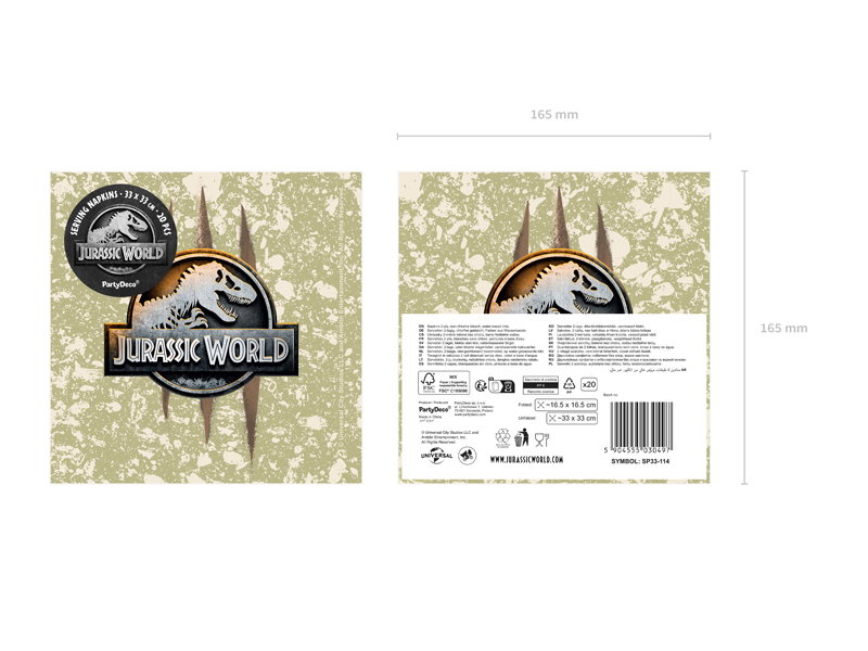 Jurassic World Servetter