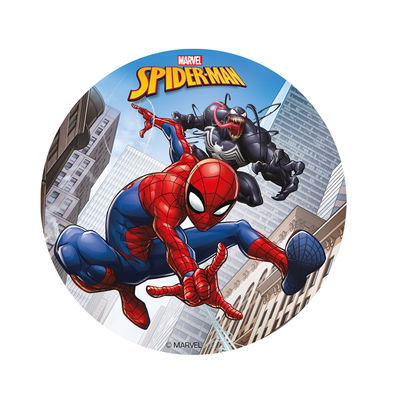 231393-DISCO COMESTIBLE TARTA SPIDER-MAN ZERO 155CM_1
