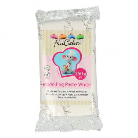 Modelleringspasta - Vit - FunCakes