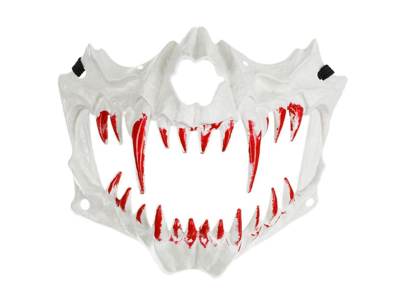 Dödskallemask 16.5 x 14cm
