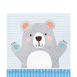 Servetter - Birthday Bear