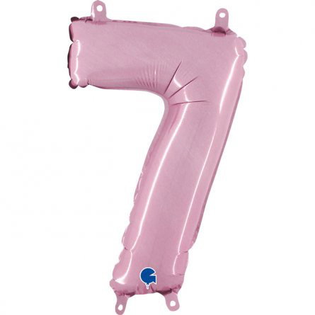 Sifferballong - Pastellrosa - 35 cm (7)