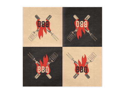 BBQ Servetter