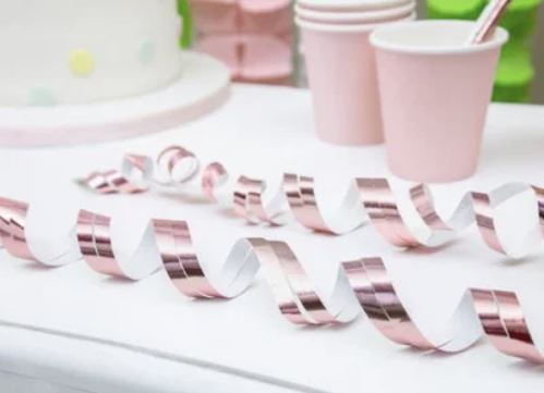 Studentdekoration paket roséguld