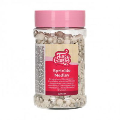 Strössel - Winter - Medley - Silver - FunCakes