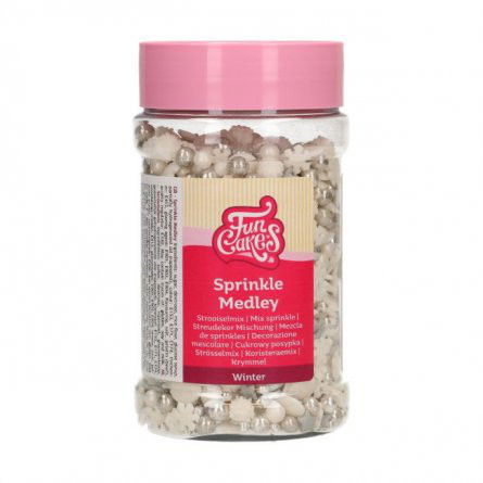Strössel - Winter - Medley - Silver - FunCakes
