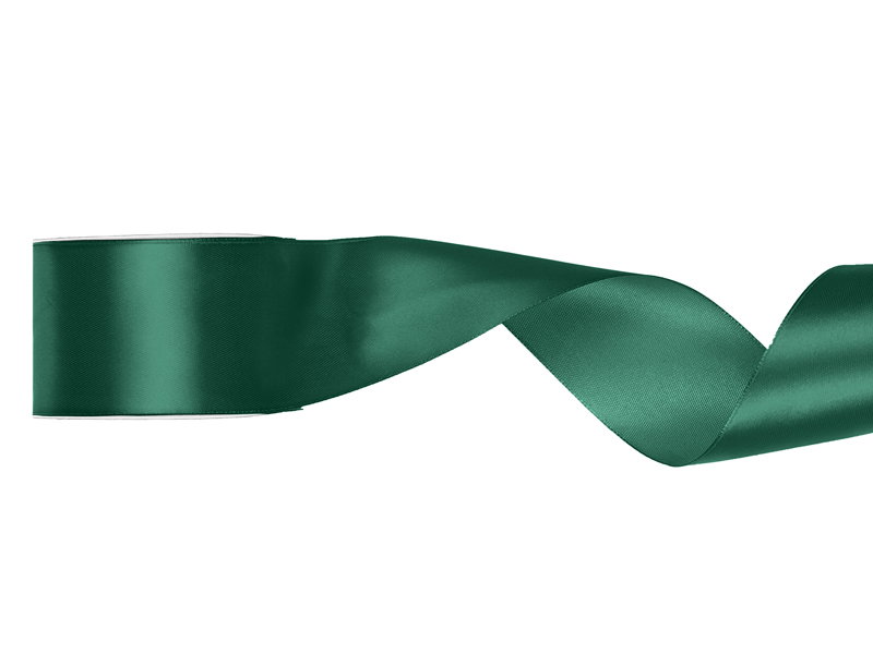 Satinband Flaskgrön