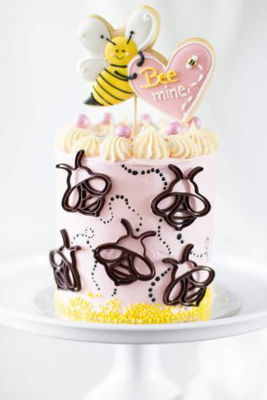 Happy Sprinkles - Dekoration - Choco Crunch Pink M - 90g