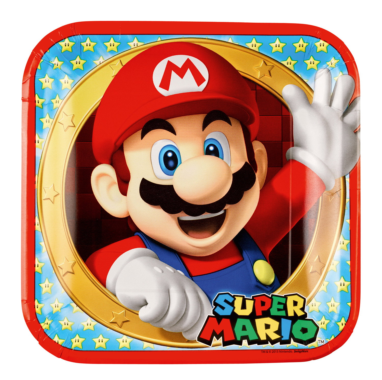 Papptallrikar Super Mario