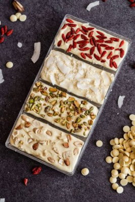 Vit choklad - Chokladknappar - BAM - 250g