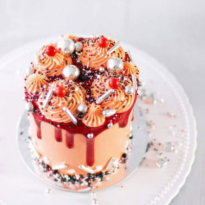Happy Sprinkles - Dekoration - Choco Crunch Silver M - 90g