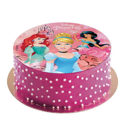 Tårtbild Disney Prinsessor 20cm