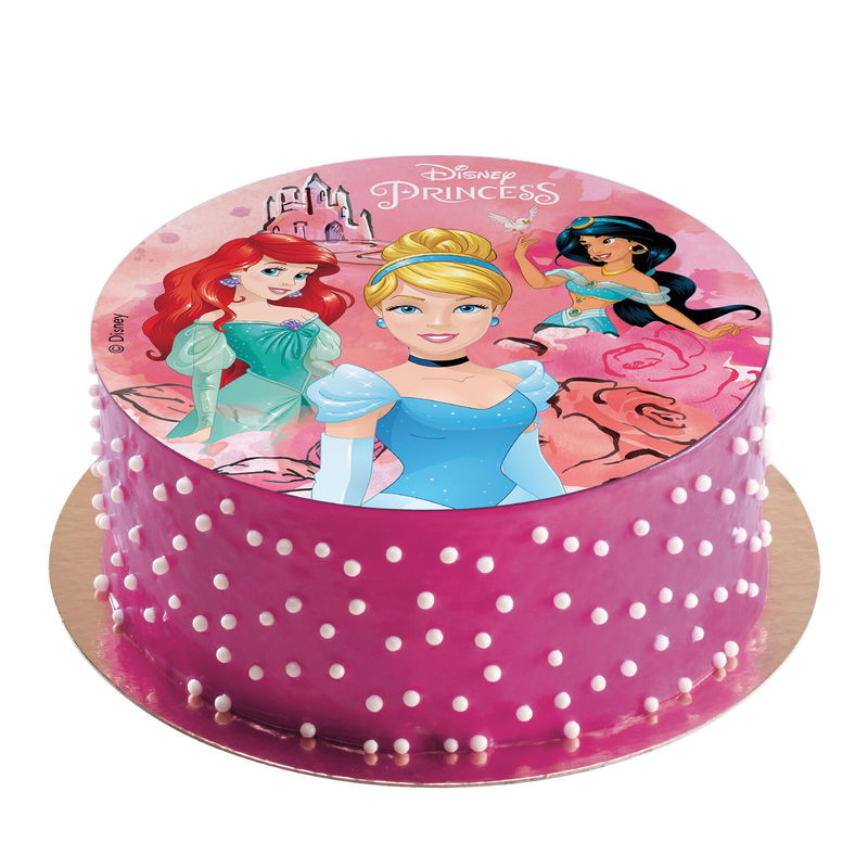 Tårtbild Disney Prinsessor 20cm