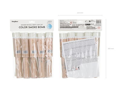 Rökfackla It's a Boy Blå