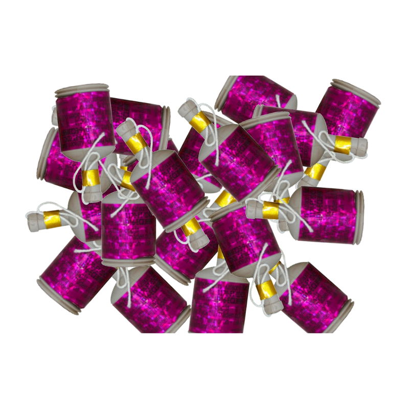 PartyPoppers Rosa 20 pack
