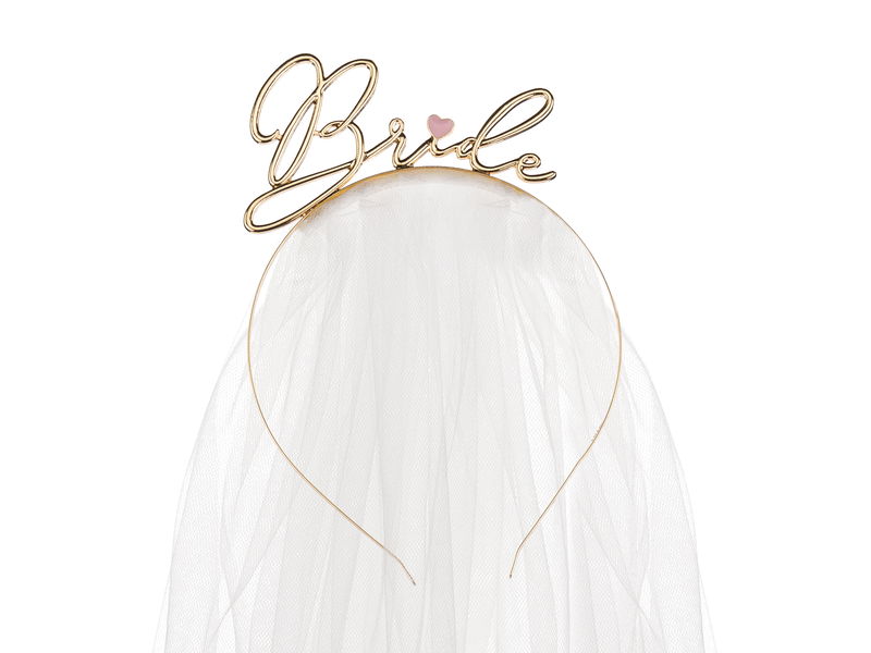 Bride Diadem Med Slöja