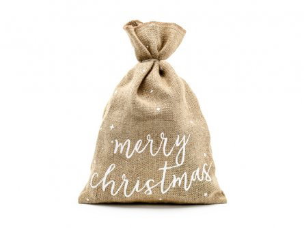 Jutesäck - Merry Christmas
