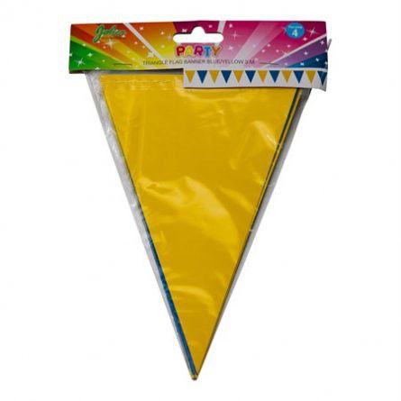 Banner - Blå/Guld
