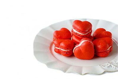 Silikonform - Macarons - Hjärtan