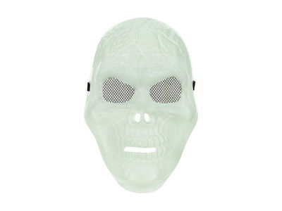Självlysande Dödskallemask