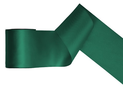 Satinband Flaskgrön