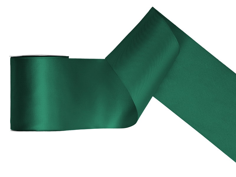 Satinband Flaskgrön