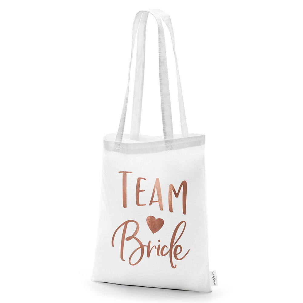 Team Bride Tygpåse Bomull