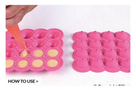 Silikonform - Cake Pops