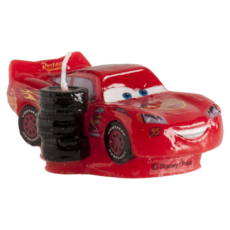 Cars Tårtljus Blixten McQueen