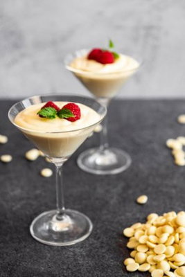 Vit choklad - Chokladknappar - BAM - 250g