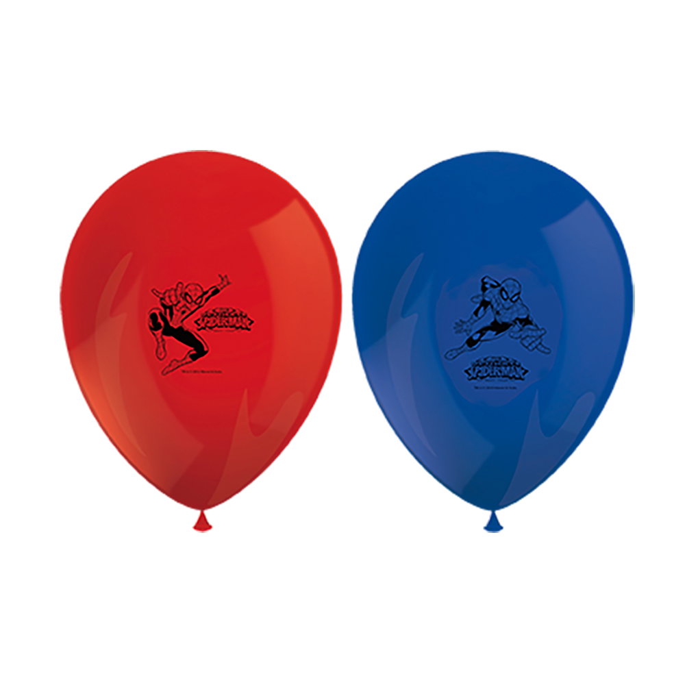Spiderman Ballonger 8 pack