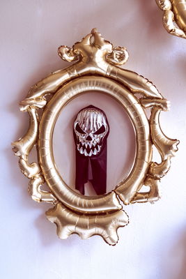 Dödskallemask 18.5 x 24.5cm