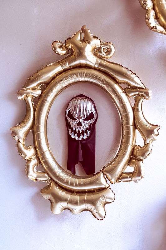 Dödskallemask 18.5 x 24.5cm