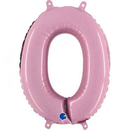 Sifferballong - Pastellrosa - 35 cm (0)