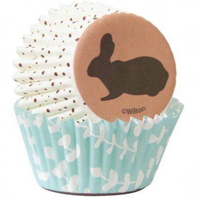 Muffinsformar - Mini - Happy Easter - Wilton
